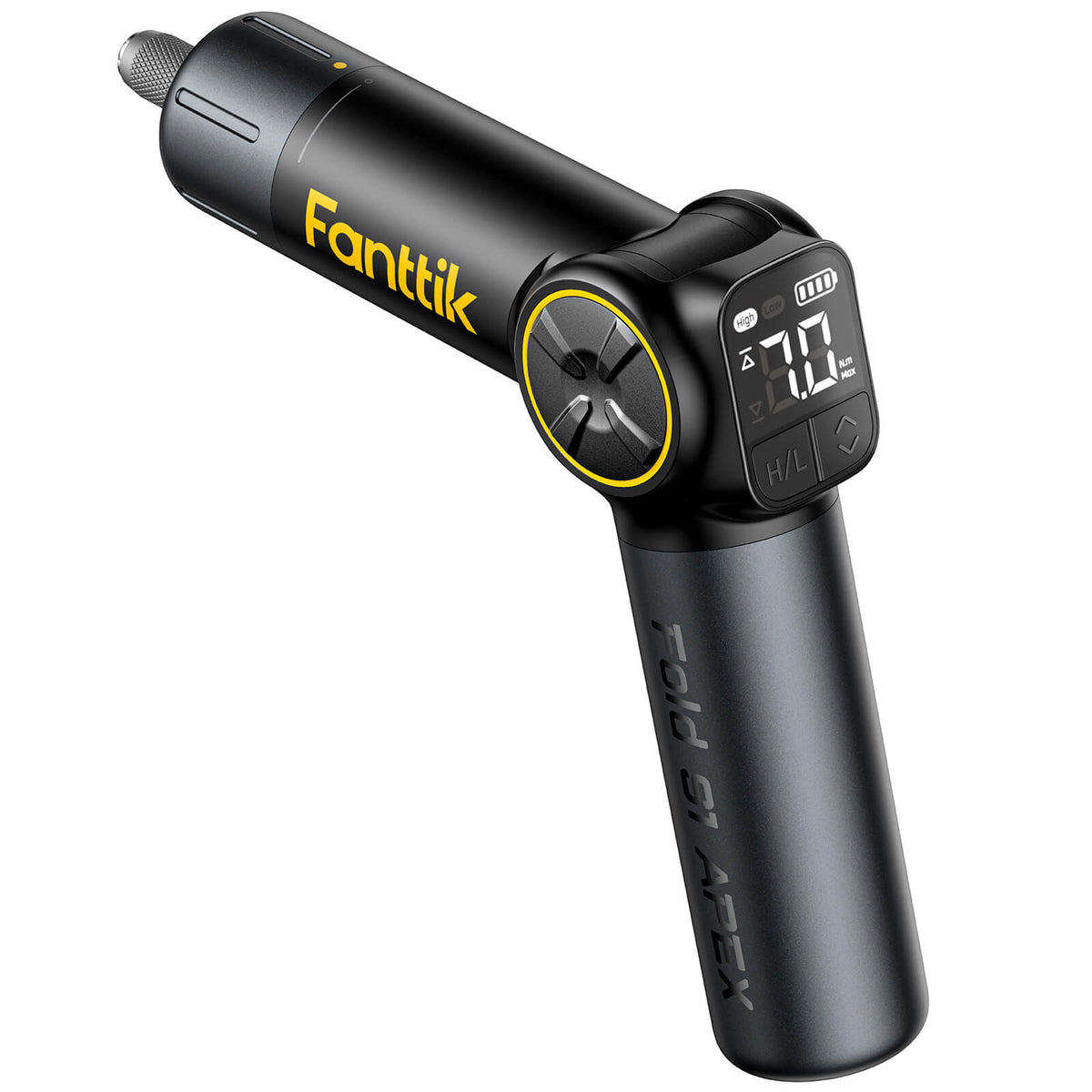 Fanttik Fold S1 APEX Deluxe cordless screwdriver with LED display and 2 speed modes