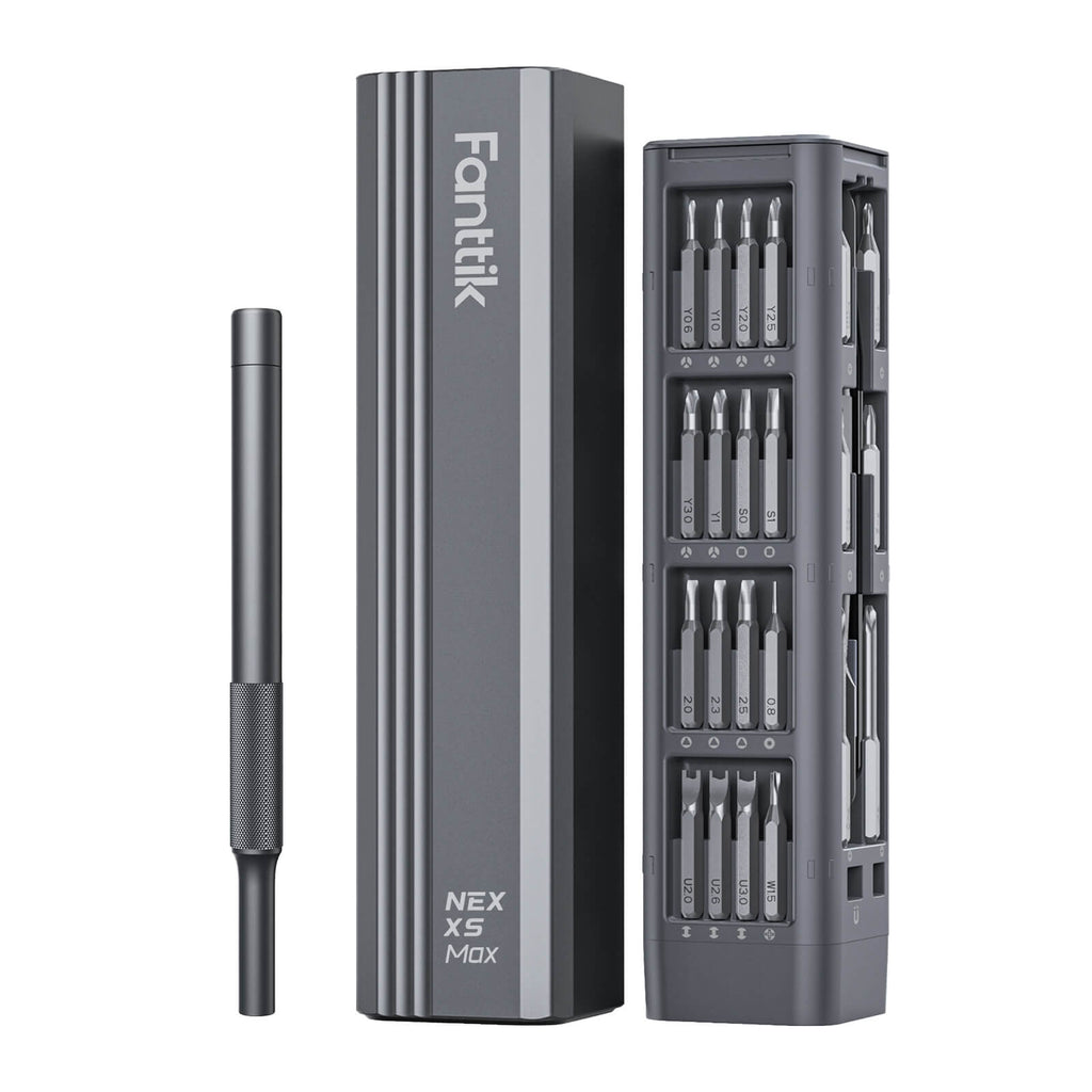Fanttik X5 MAX precision screwdriver set with magnetic bits and storage case