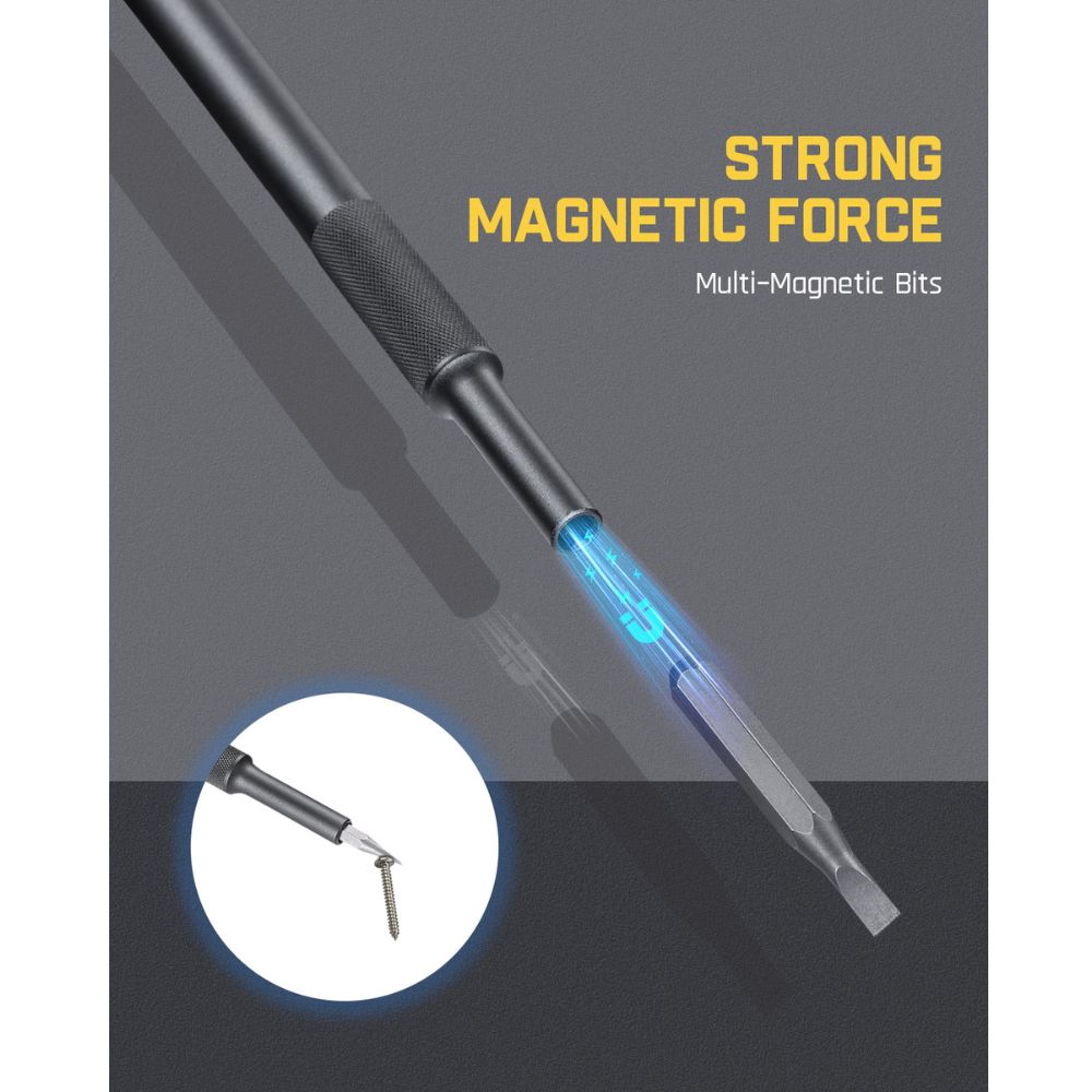 Fanttik X5 MAX precision screwdriver bit with strong magnetic force for secure screw holding